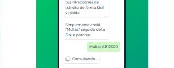 Cómo chequear y pagar tus multas de tránsito en CABA por WhatsApp con Boti